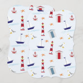 Leuchtturm 12x18 Einladungshalterung Einladung (Vorne/Hinten)