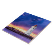 Leuchtturm 2.0 R - Große Keramik Fliese (Seite)