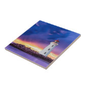 Leuchtturm 2.0 R - Kleine Keramik Fliese (Seite)