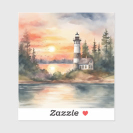 Leuchtturm - 2 aufkleber