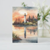 Leuchtturm - 3 - Karte (Stehend Vorderseite)