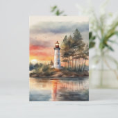 Leuchtturm - 4 Card (Stehend Vorderseite)