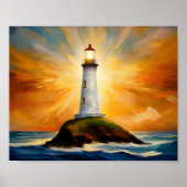 Leuchtturm 4 poster (Vorne)