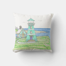 Leuchtturm 5; Außenkolben; Cyan Kissen