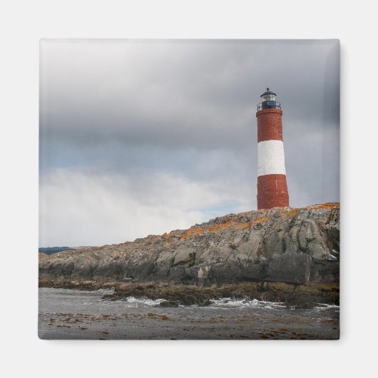 Leuchtturm am Beagle Magnet (Vorne)