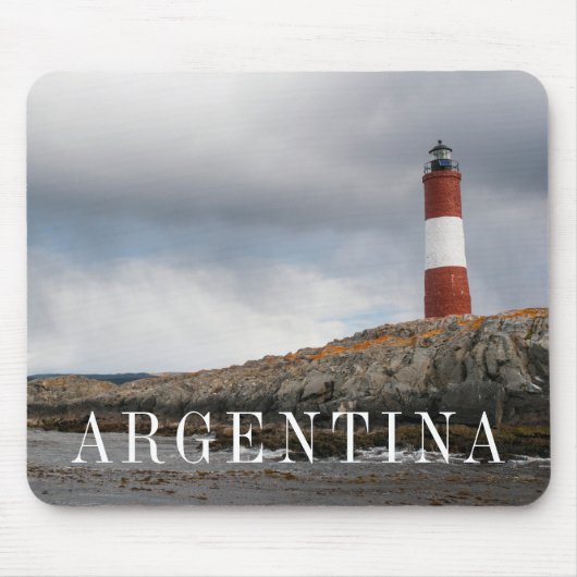 Leuchtturm am Beagle Mousepad (Vorne)