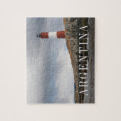 Leuchtturm am Beagle Puzzle (Vertikal)