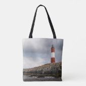 Leuchtturm am Beagle Tasche (Rückseite)