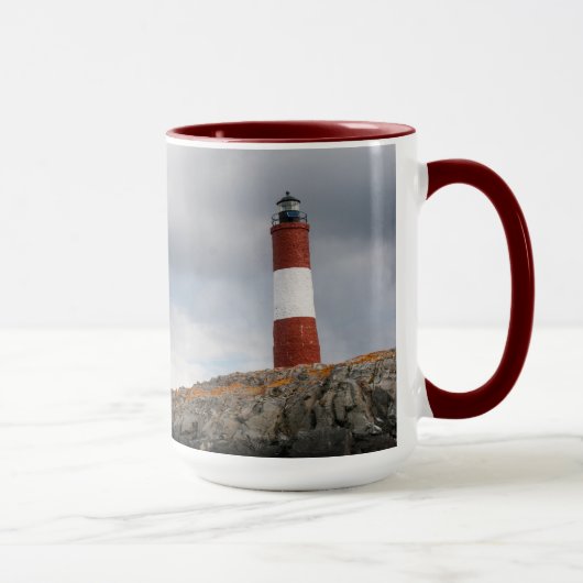 Leuchtturm am Beagle Tasse (Rechts)