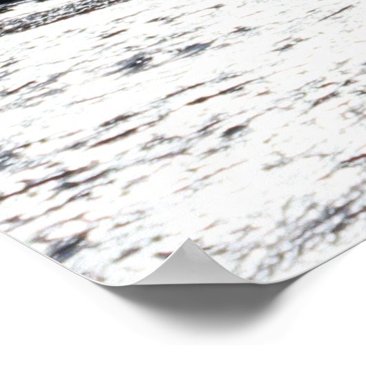 Leuchtturm am Ende der Welt Poster (Ecke)