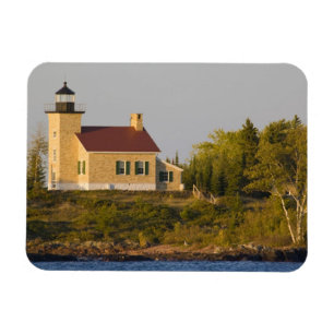 Leuchtturm am Lake Superior bei Copper Harbor Magnet