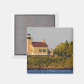 Leuchtturm am Lake Superior in der Nähe von Copper Magnet (Vorderseite/Rückseite)