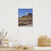 "Leuchtturm am Meer" Poster (Küche)
