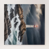 Leuchtturm am Ozean Puzzle (Horizontal)