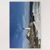 Leuchtturm am Ozean Puzzle (Vertikal)