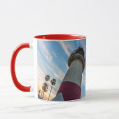 Leuchtturm am Ozeanhafen Tasse (Links)