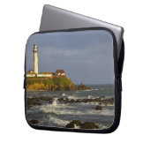 Leuchtturm am Pigeon Point Staat Beach in San 2 Laptopschutzhülle (Vorderseite Links)