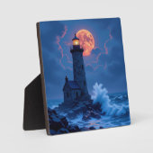 Leuchtturm am Rande der Welt Fotoplatte (Vorderseite)