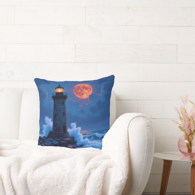 Leuchtturm am Rande der Welt Kissen (Liege)