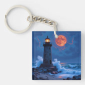 Leuchtturm am Rande der Welt Schlüsselanhänger (Vorderseite)