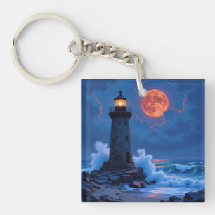 Leuchtturm am Rande der Welt Schlüsselanhänger