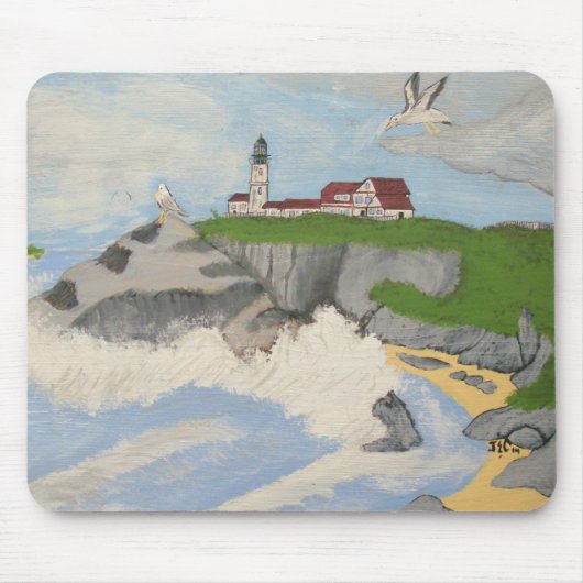 Leuchtturm am Sea MousePad (Vorne)