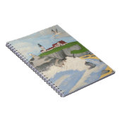 Leuchtturm am Sea Notebook Notizblock (Rechte Seite)