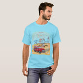 Leuchtturm am Weg T-Shirt (Vorne ganz)