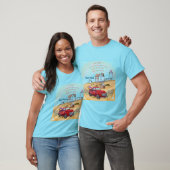 Leuchtturm am Weg T-Shirt (Unisex)
