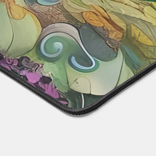 Leuchtturm an der Klippe Schreibtischunterlage (Ecke)