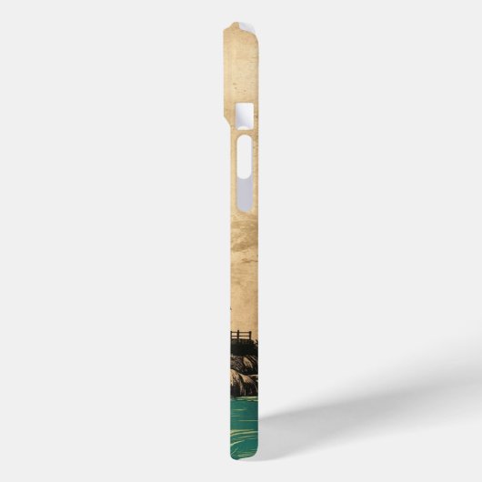 Leuchtturm an der Küste Case-Mate iPhone Hülle (Rückseite / Links)