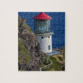 Leuchtturm an der Küste, Hawaii Puzzle (Vertikal)