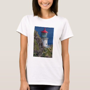 Leuchtturm an der Küste, Hawaii T-Shirt