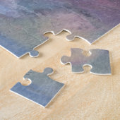 Leuchtturm an der Küste mit rosa Himmel Puzzle (Seite)