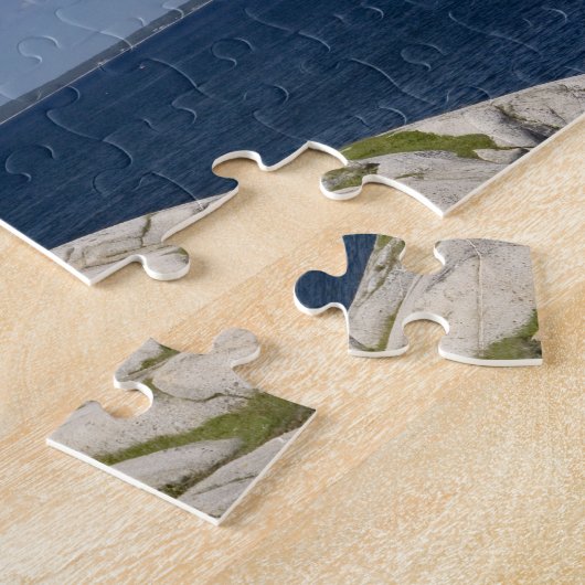 Leuchtturm an der Peggy's Cove, Nova Scotia, Kanad Puzzle (Seite)