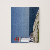 Leuchtturm an der Peggy's Cove, Nova Scotia, Kanad Puzzle (Vertikal)