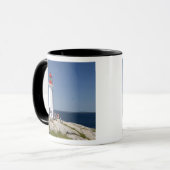 Leuchtturm an der Peggy's Cove, Nova Scotia, Kanad Tasse (Vorderseite Links)