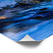 Leuchtturm an der Rocky Coast Impressionist Seasca Poster (Ecke)