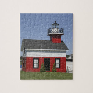 Leuchtturm an die Küste in Douglas in der Nähe ver Puzzle