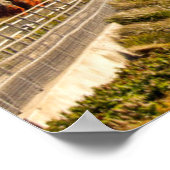 Leuchtturm an Point Reyes National Seashore Poster (Ecke)