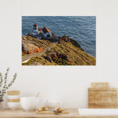 Leuchtturm an Point Reyes National Seashore Poster (Küche)