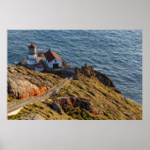 Leuchtturm an Point Reyes National Seashore Poster (Vorne)