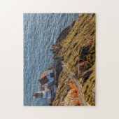Leuchtturm an Point Reyes National Seore Puzzle (Vertikal)