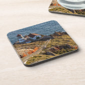 Leuchtturm an Point Reyes National Seore Untersetzer (Linke Seite)