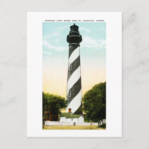 Leuchtturm Anastasia bei St. Augustine, Florida Postkarte