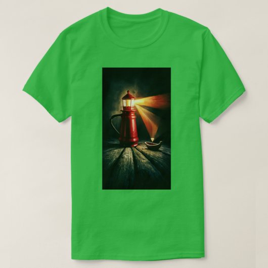 Leuchtturm Arthouse Thirt T-Shirt (Design vorne)