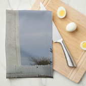 Leuchtturm auf Cape Cod Geschirrtuch (Viertel Falte)