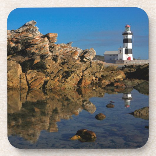Leuchtturm auf Cape Recife Getränkeuntersetzer (Vorderseite)