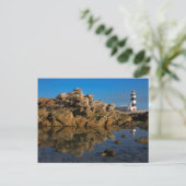 Leuchtturm auf Cape Recife Postkarte (Stehend Vorderseite)