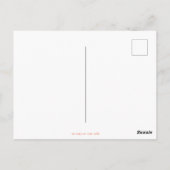 Leuchtturm auf dem Strand Fischerboot Küste Postkarte (Rückseite)